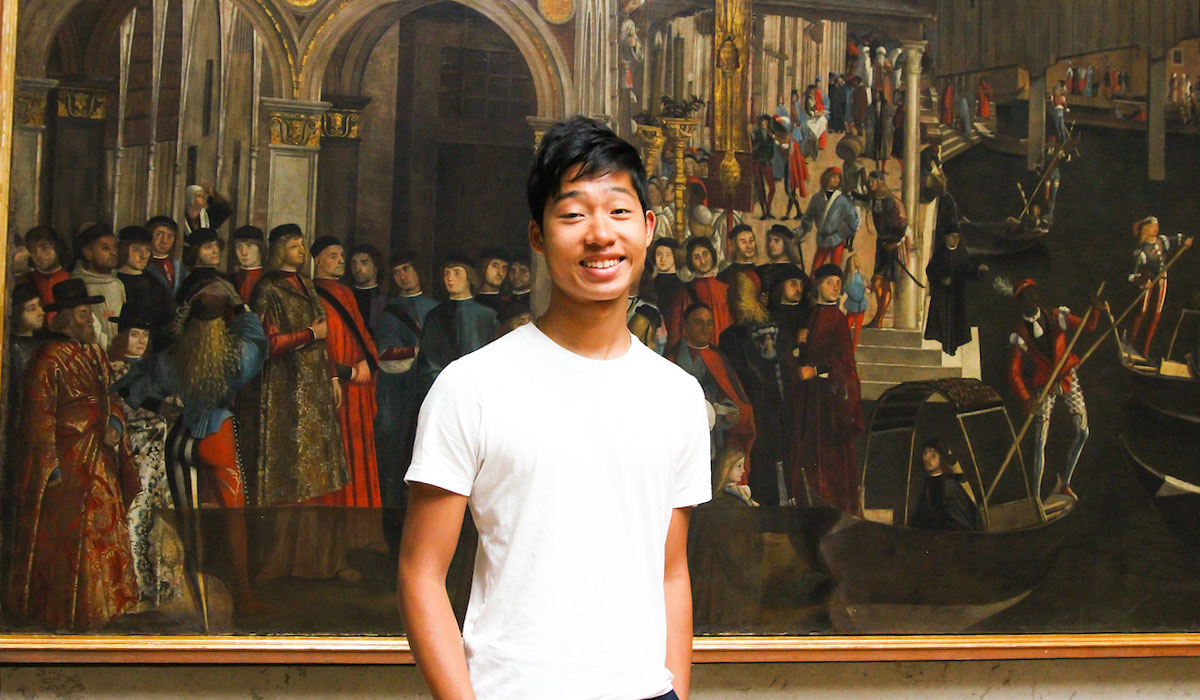Student in Italy